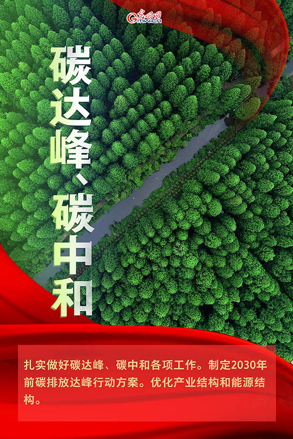 海報| 2021年政府工作報告，提到這些生態(tài)環(huán)保關鍵詞