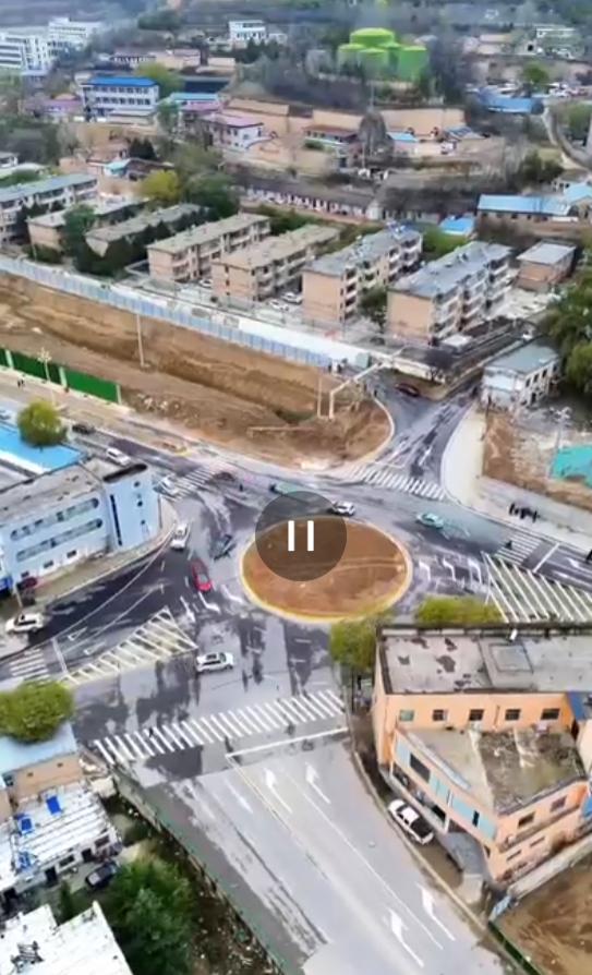 【V視】破堵！慶城新區(qū)路口“變身”