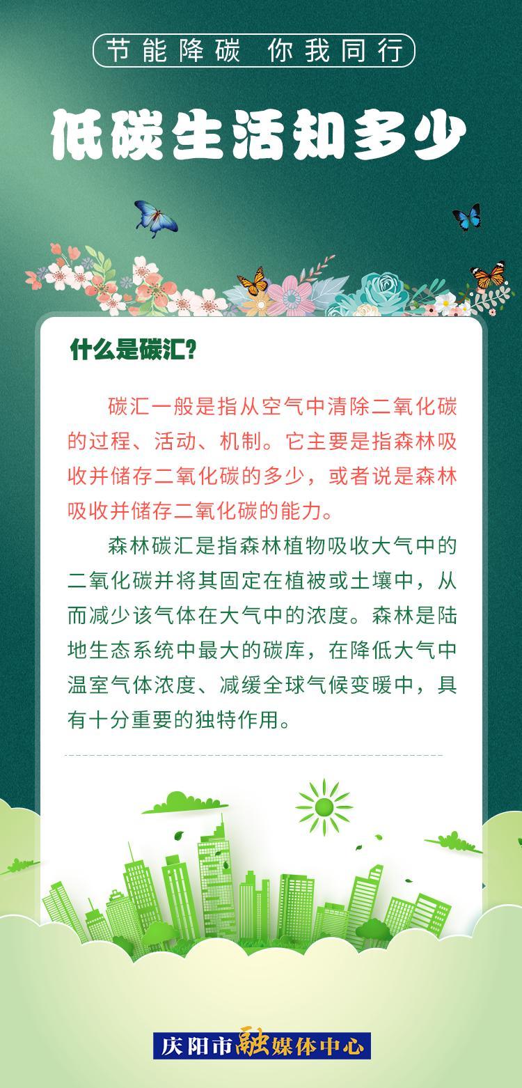 【節(jié)能降碳 你我同行】低碳生活知多少（5）：什么是碳匯？